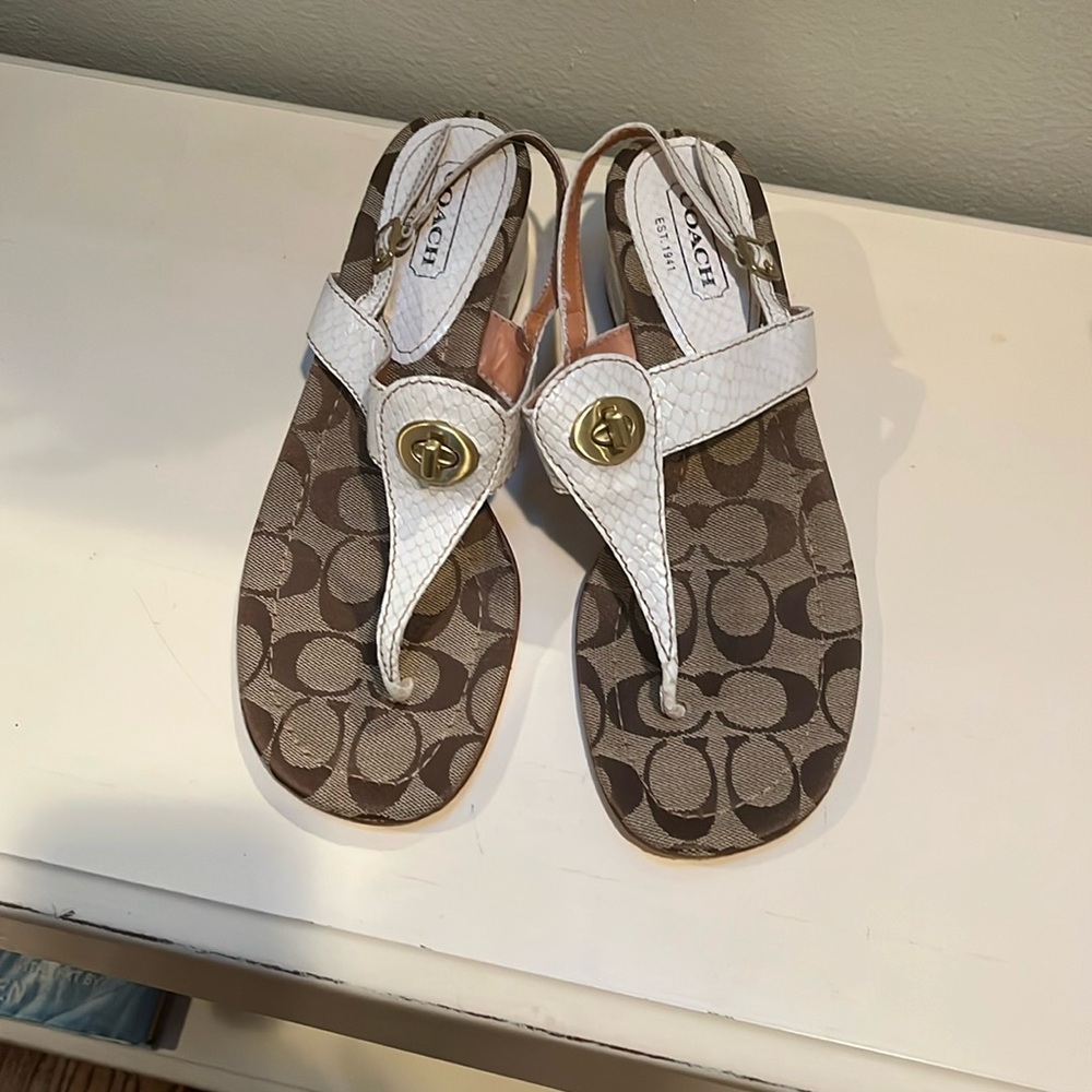 NWT Coach sandals